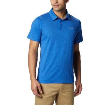 Columbia Tech Trail, Polo Azules Oscuro Para Hombre | 813250-QJP